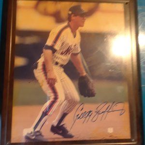 NY Mets Gregg Jeffries Plaque